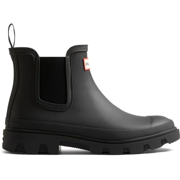 Hunter Boots Downpour Chelsea - Rubberlaarzen, zwart