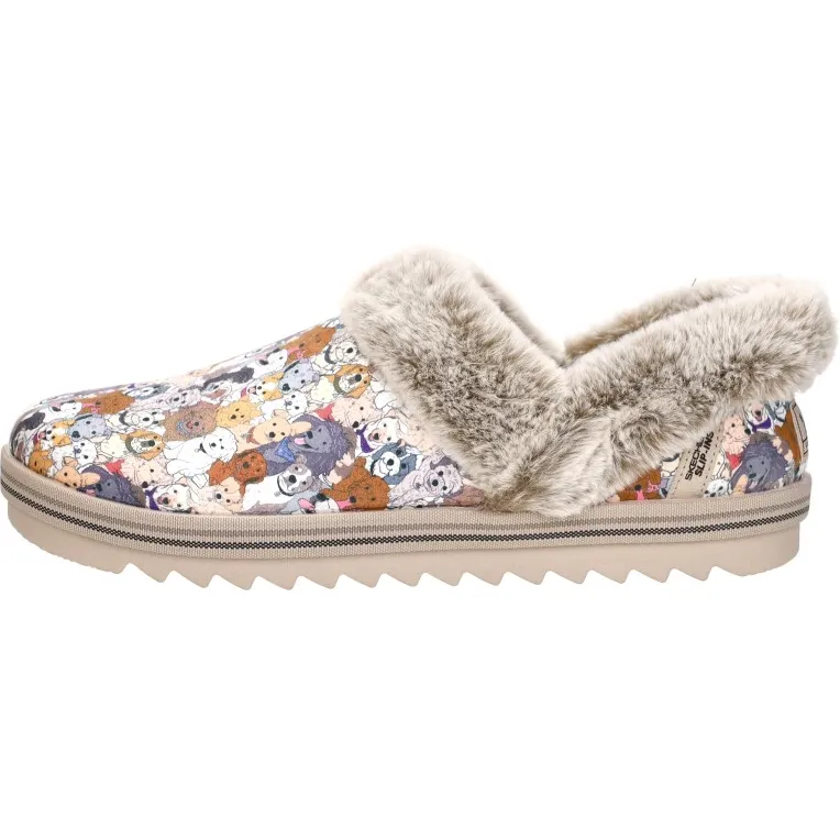 Skechers Slip-ins Too Cozy Pups Pantoffels grijs, foto 2