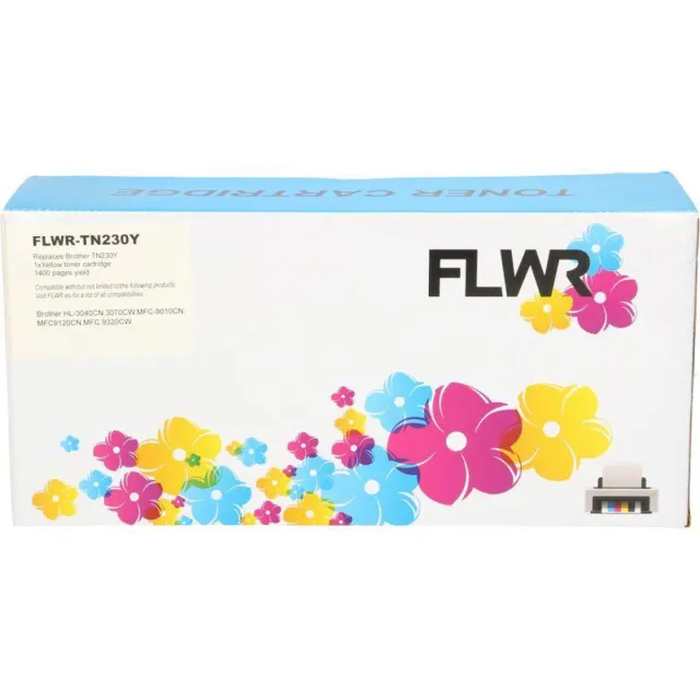 FLWR Brother TN-230Y geel