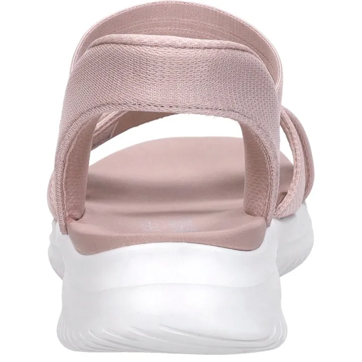 Skechers Slip-ins Ultra Flex 3.0 platte sandalen roze, foto 4