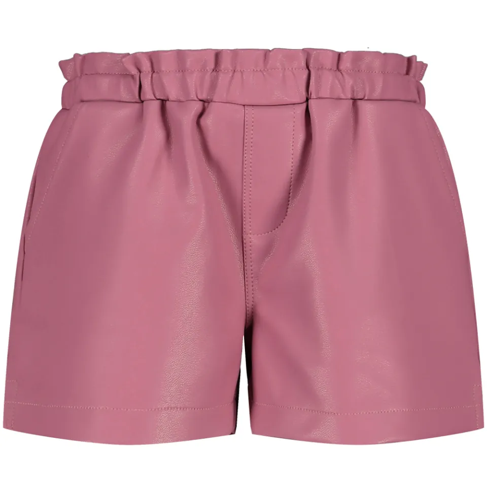 Jubel Moon Flowers imitatieleren korte broek roze, foto 3