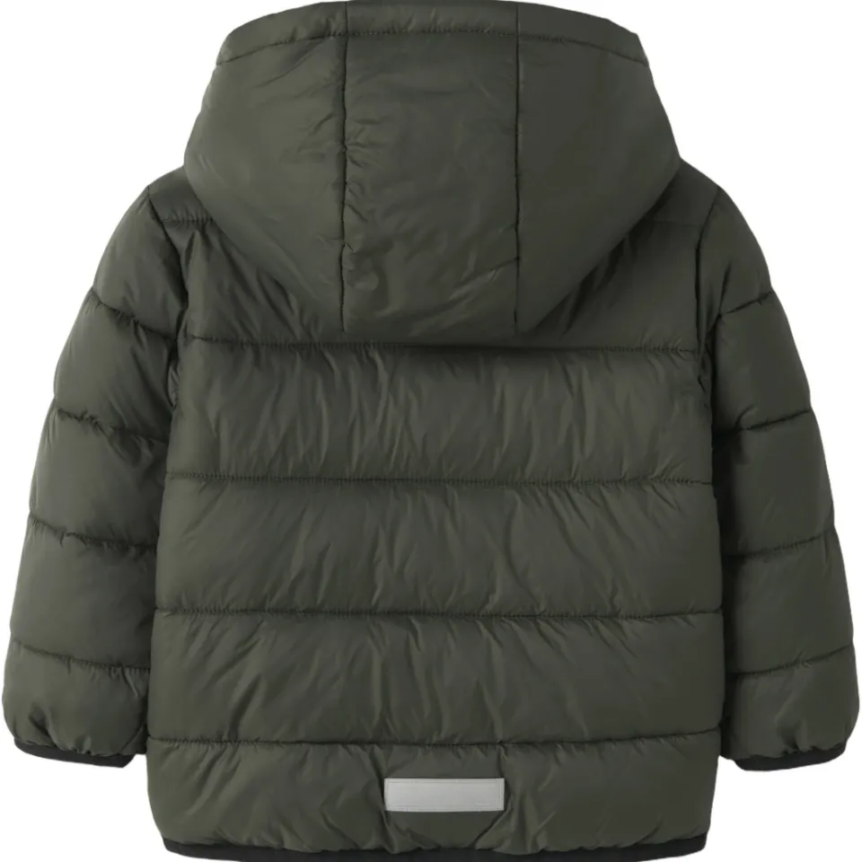 NAME IT Marble winterjas groen, foto 2
