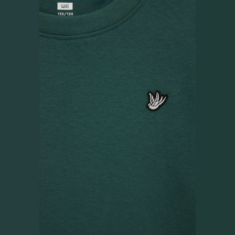 WE Fashion longsleeve - petrol, foto 5