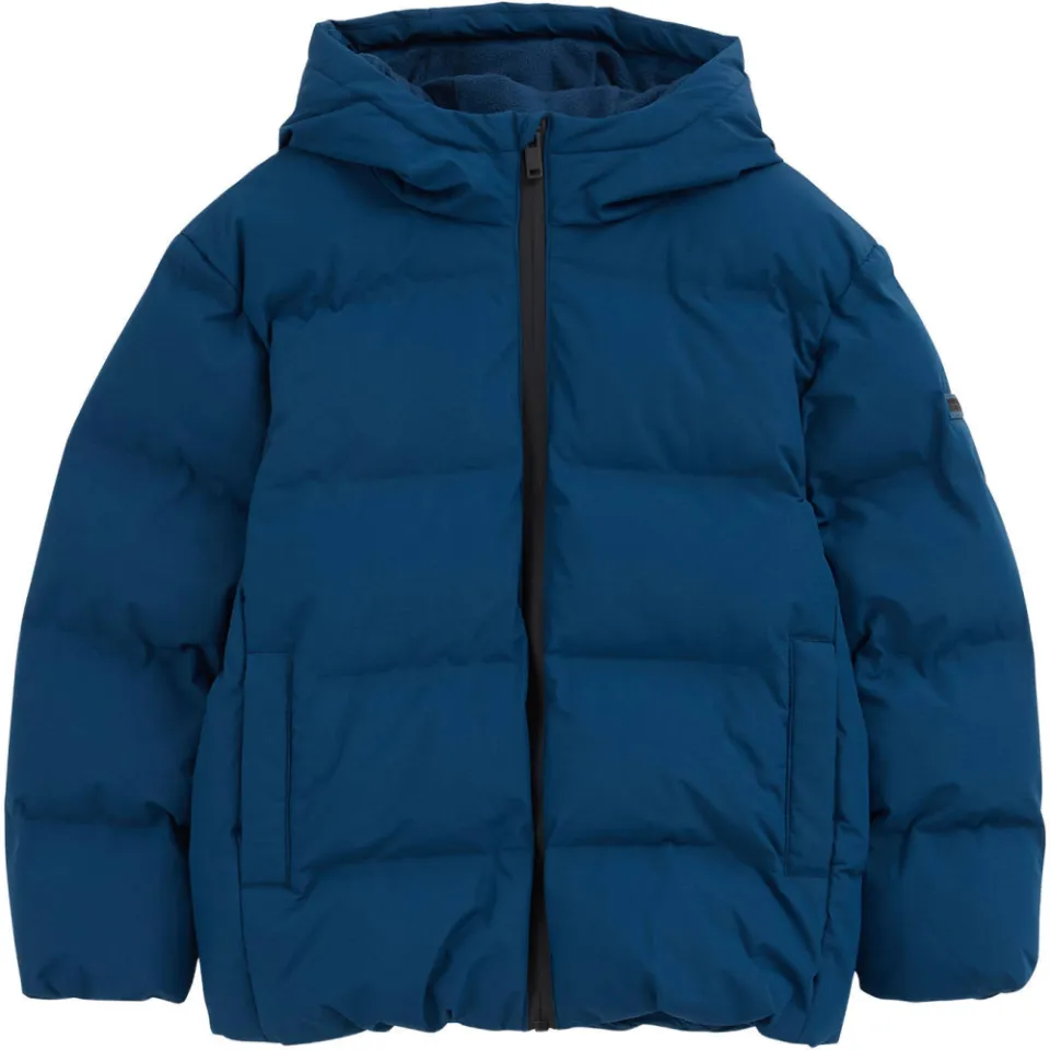 WE Fashion gewatteerde winterjas blauw, foto 2
