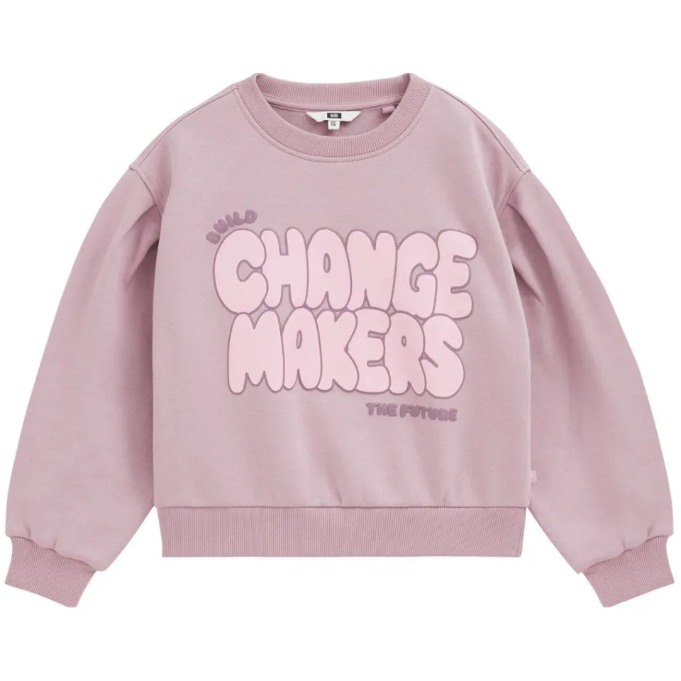 WE Fashion sweater met print - lila, foto 2