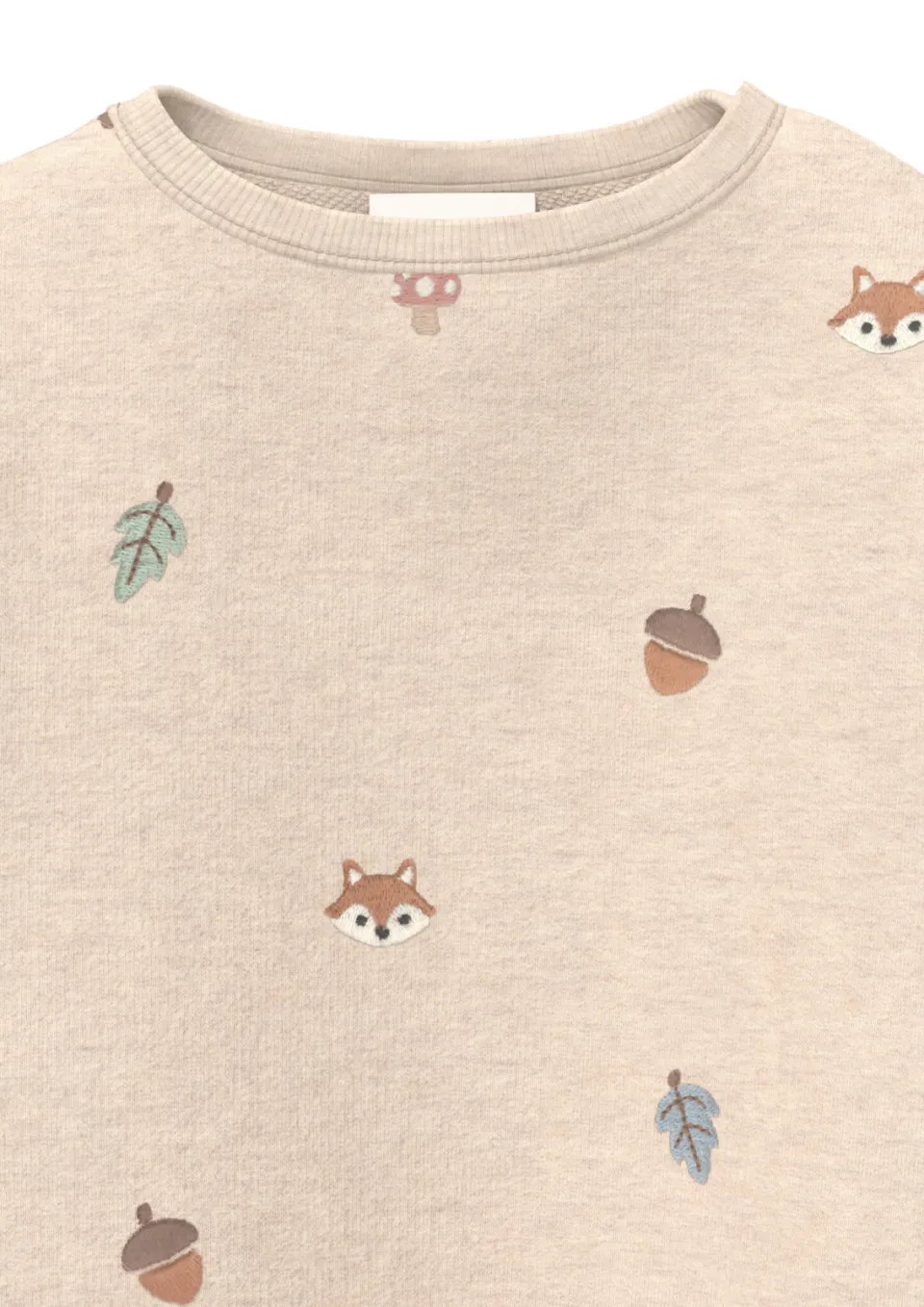 s.Oliver sweater met borduursels - zand, foto 3
