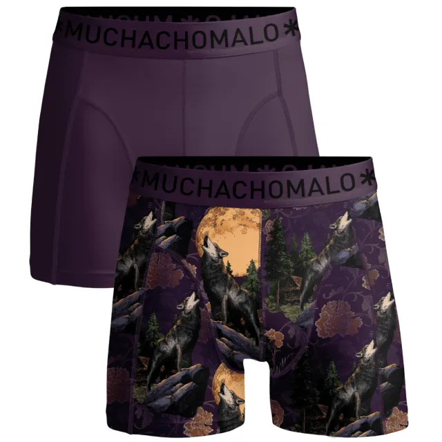 Muchachomalo Jongens 2-pack Boxershorts Veelkleurig