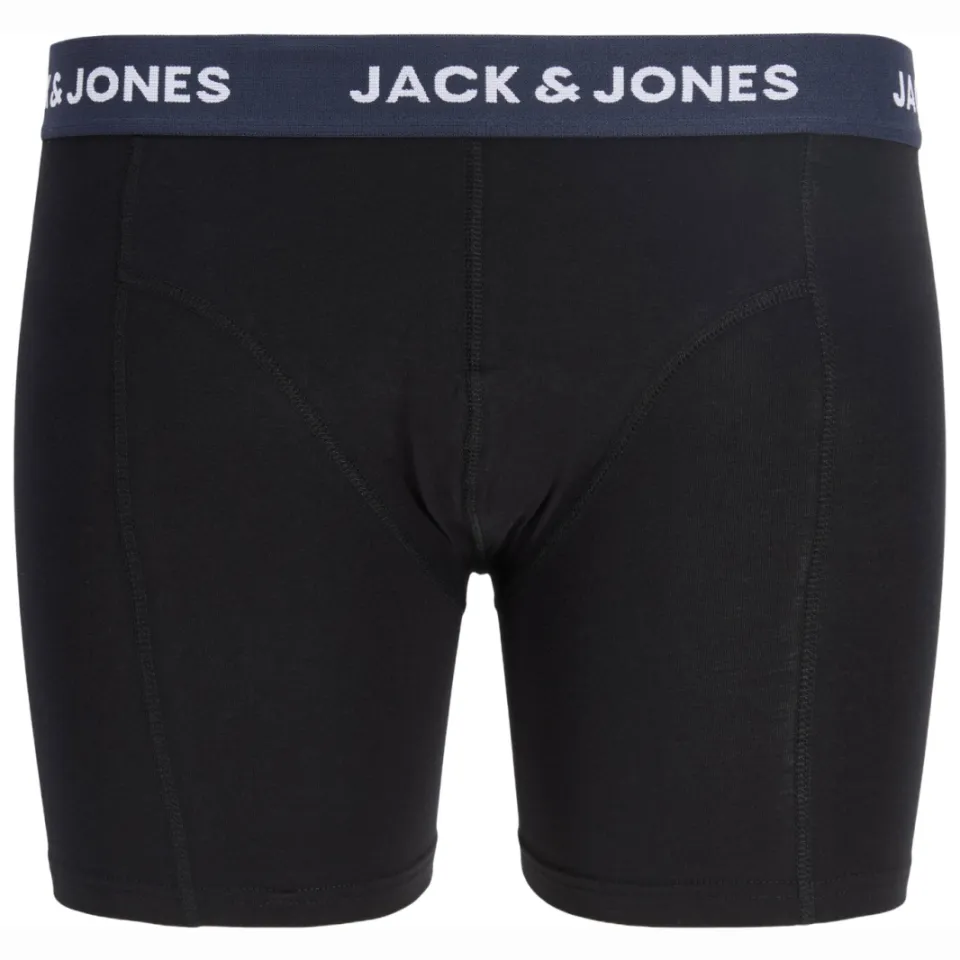 Jack & Jones Clamp boxershorts donkergroen/grijs/zwart, foto 4