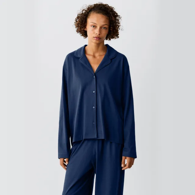 Mango Teen pyjama marineblauw, foto 5