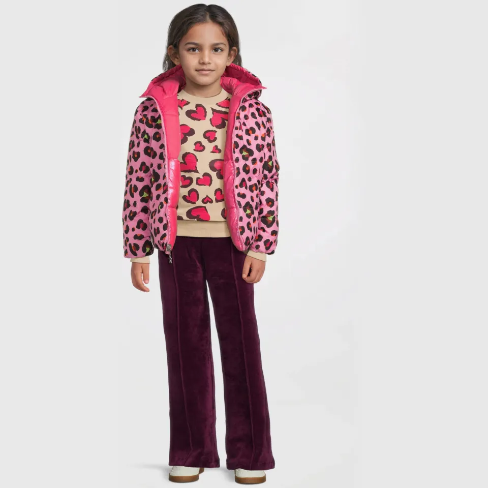 Orange Stars Isa reversible jas roze, foto 4
