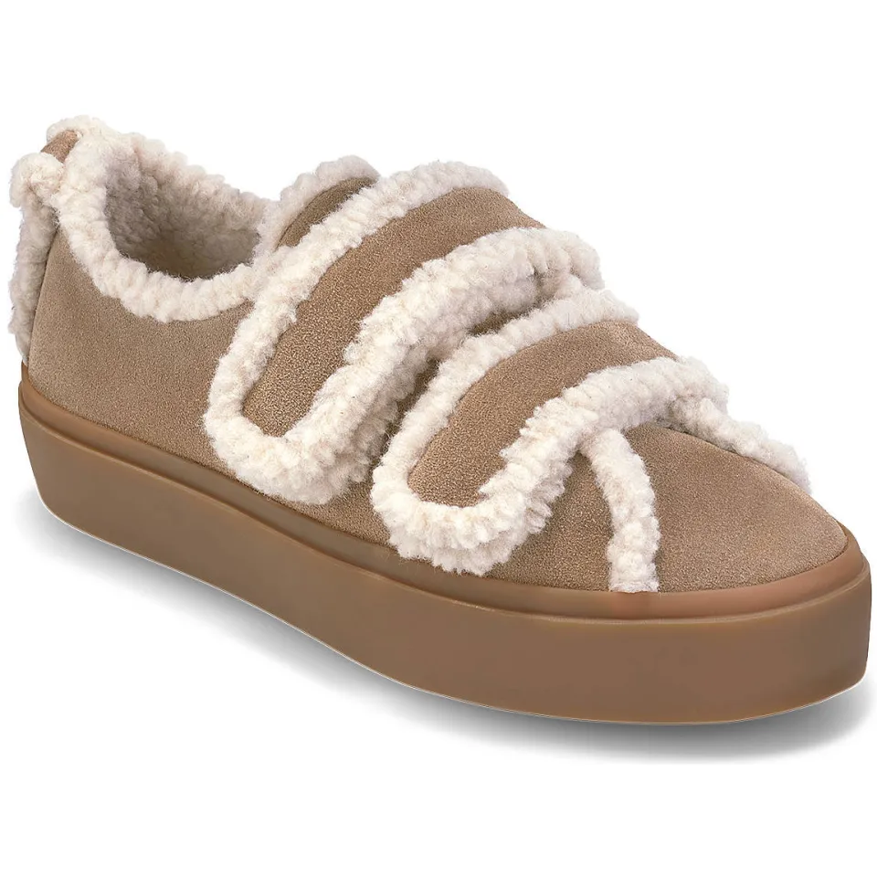 Inuikii Shearling Low VC sneakers zand, foto 4