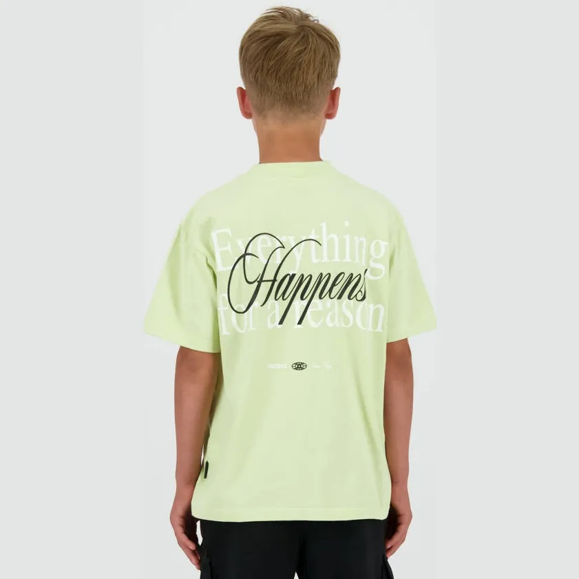 Raizzed T-shirt met backprint limegroen, foto 6