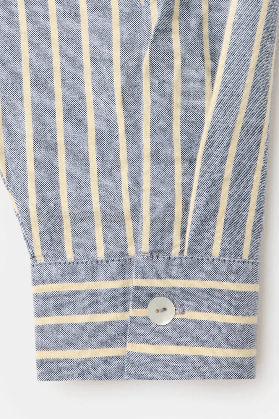 Mango TEEN gestreepte blouse lichtblauw/ecru, foto 7