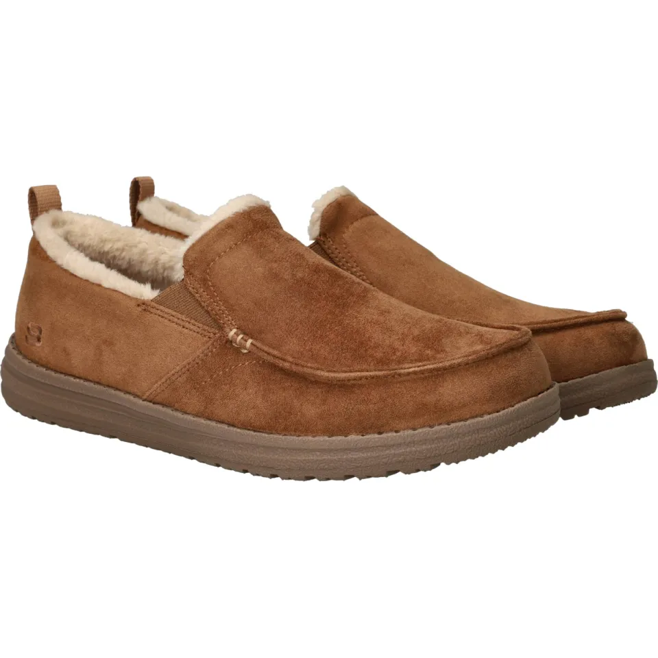Skechers Melson Willmore pantoffel cognac, foto 2