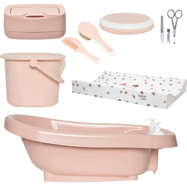bébé-jou thermobadset pale pink