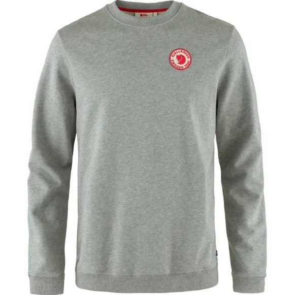 Fjällräven 1960 Logo Badge Sweater - Trui, grijs