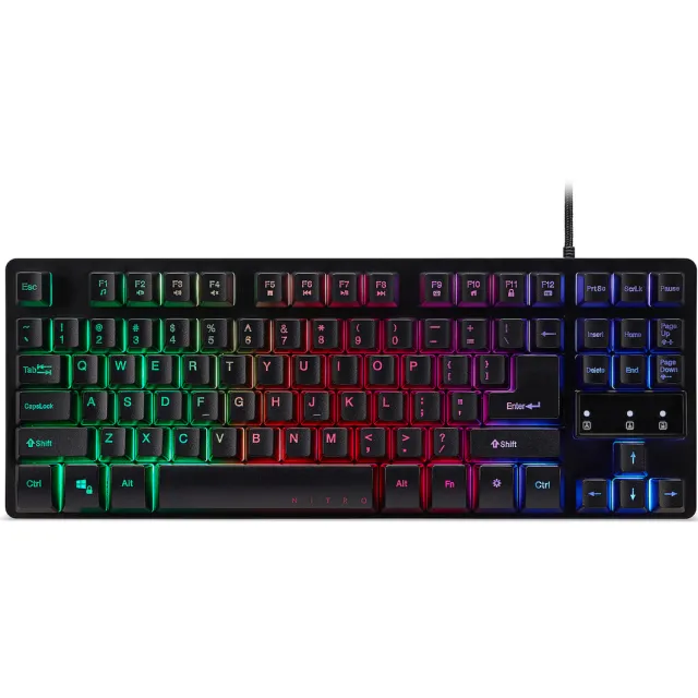 Acer Nitro TKL gaming toetsenbord zwart