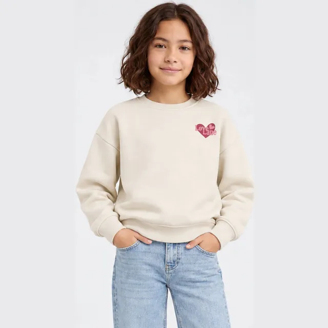 Cars sweater met backprint - zand