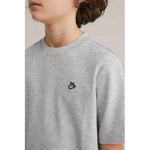 WE Fashion T-shirt grijs melange, foto 5