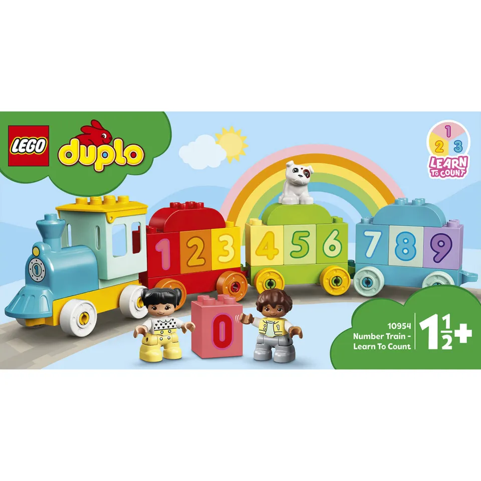 Lego DUPLO Getallentrein Leren tellen voor Peuters Speelgoed 10954, foto 5