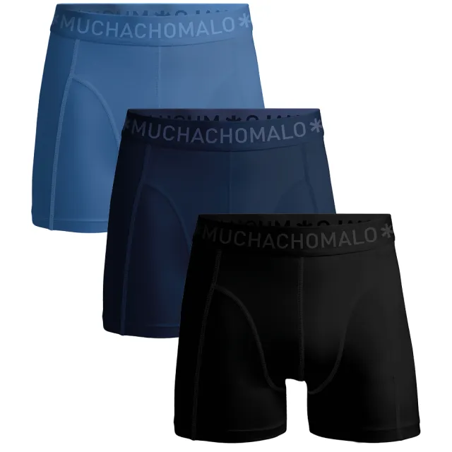 Muchachomalo Heren 3-pack Boxershorts Veelkleurig