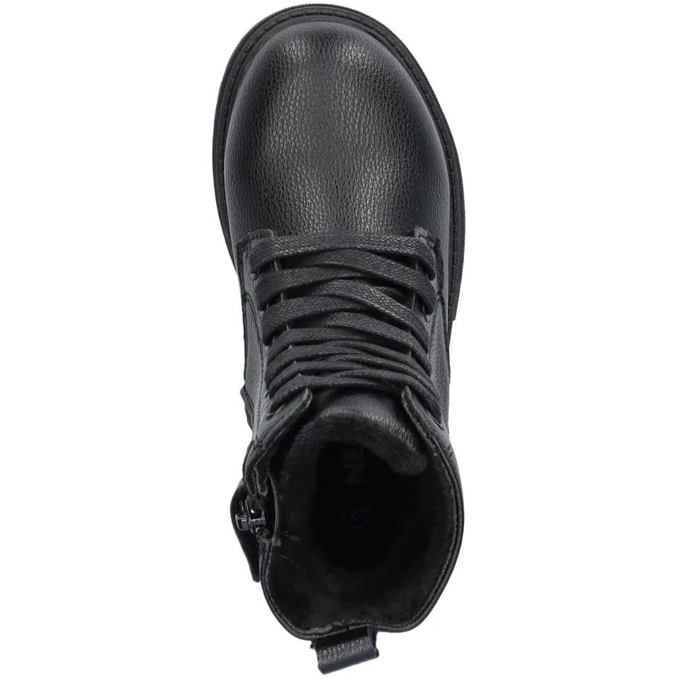 Nelson Kids enkelboots met profielzool - zwart, foto 5