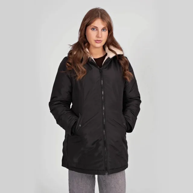 LOVE2WAIT winterjas Coat Babycarrier 3 in 1 zwart
