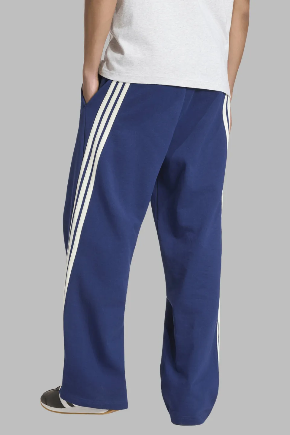 Adidas Kit 3-Stripes Wide joggingbroek blauw, foto 3