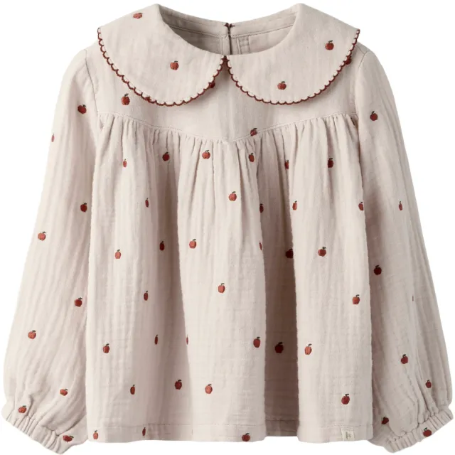 Lil' Atelier Kamma blouse zachtroze, foto 2