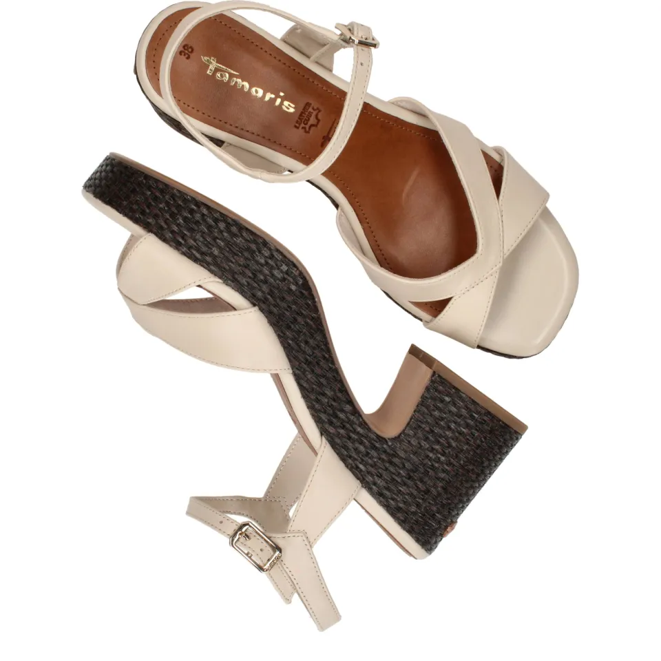 Tamaris sandalettes beige, foto 5