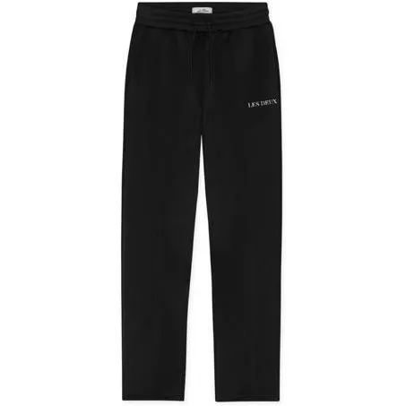 Les Deux regular fit sweatpant - zwart Broek Jongens Polyester Effen, foto 2