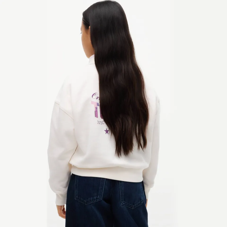 Tommy Hilfiger sweater met backprint - wit, foto 6
