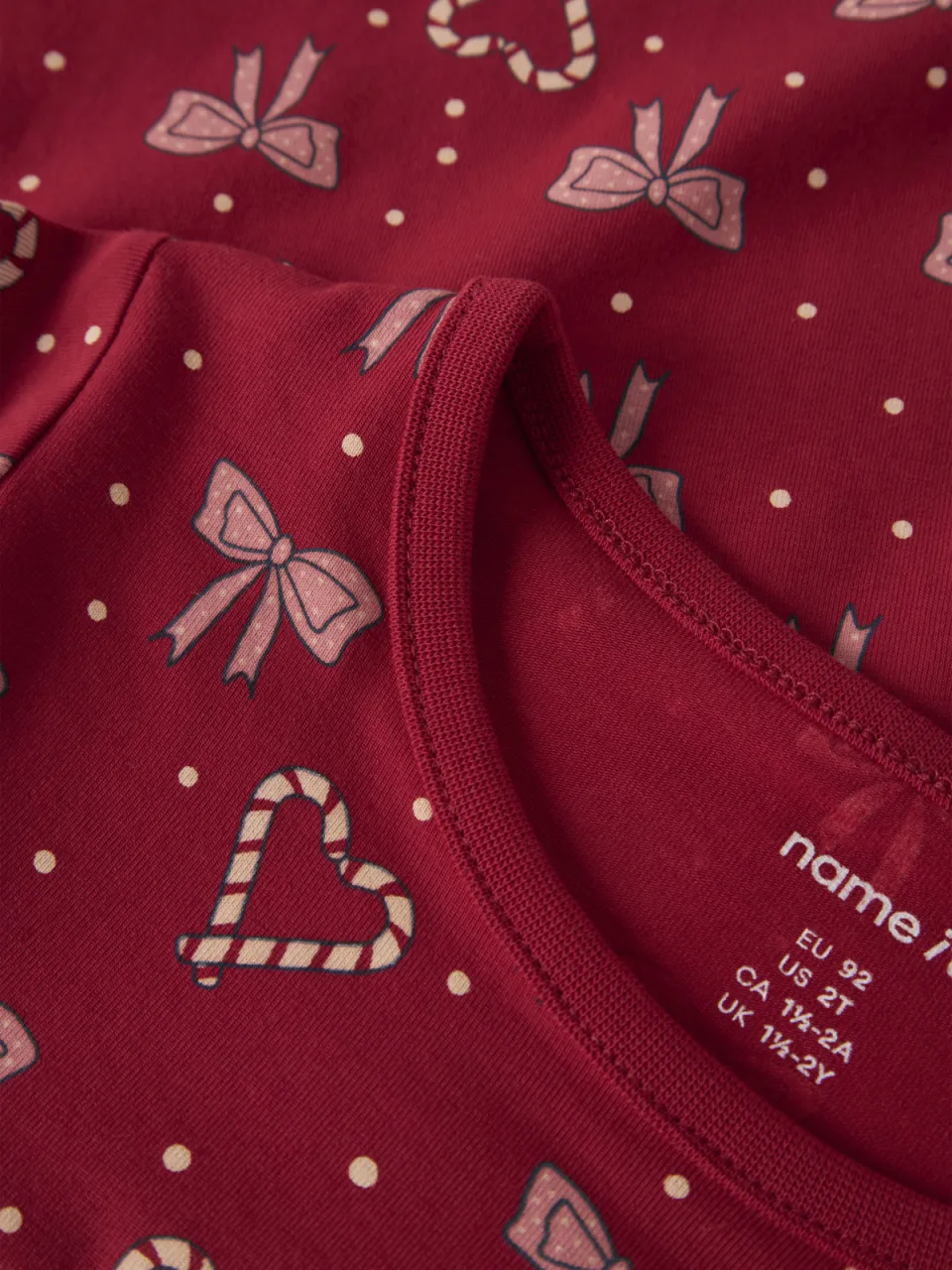 NAME IT MINI longsleeve rood, foto 3