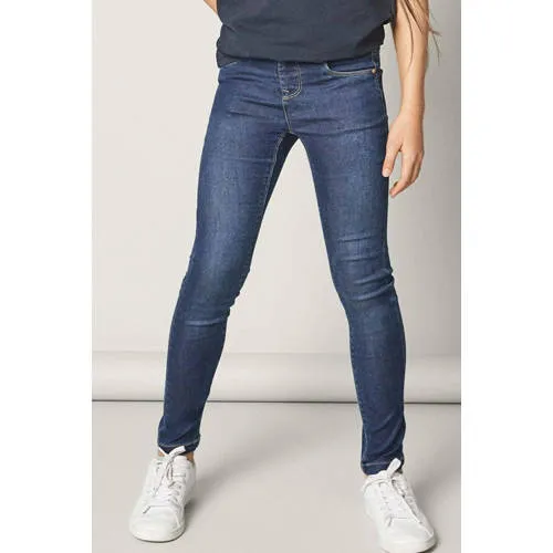 NAME IT KIDS skinny jeans NKFPOLLY dark blue denim, foto 4