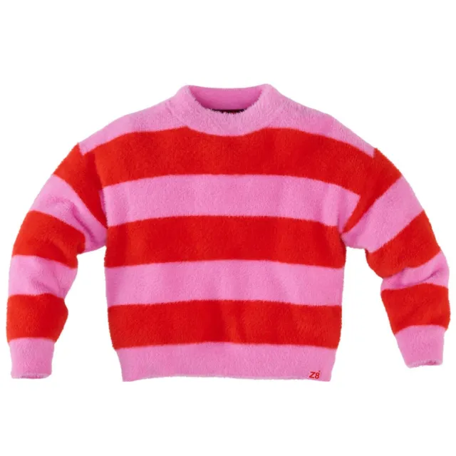 Z8 kids gebreide trui Rubi roze/rood, foto 2