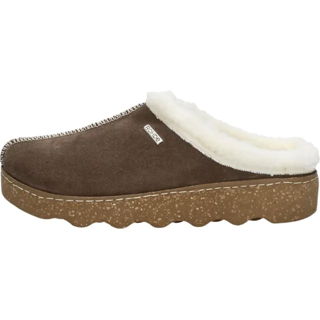 Rohde Pantoffels Open Taupe