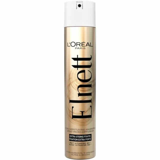L'oréal 1+1 gratis: L'Oréal Elnett Satin Haarspray Extra Sterke Fixatie 400 ml