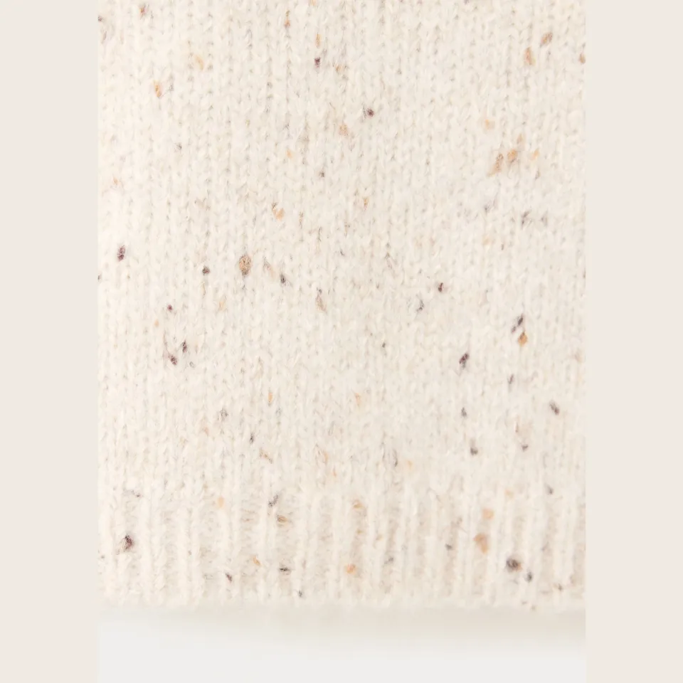 Mango Kids gebreide trui met print - beige, foto 8