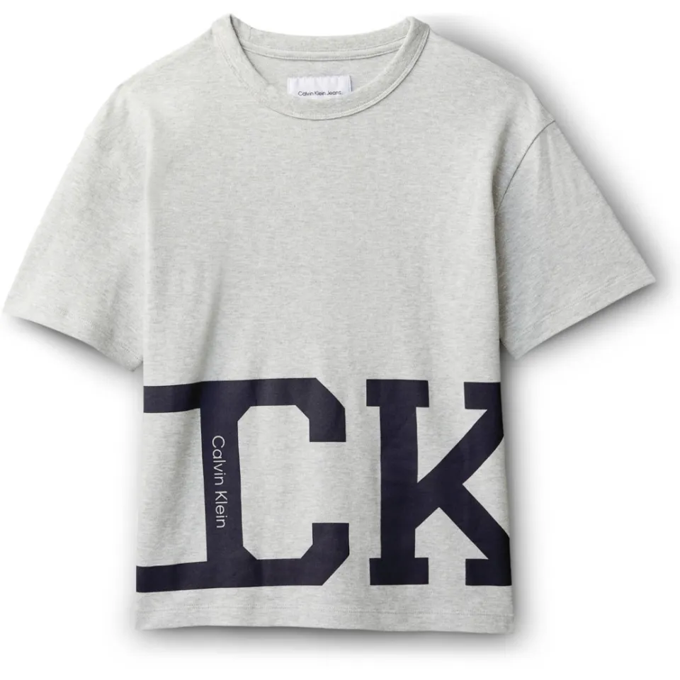 Calvin Klein T-shirt grijs melange, foto 2