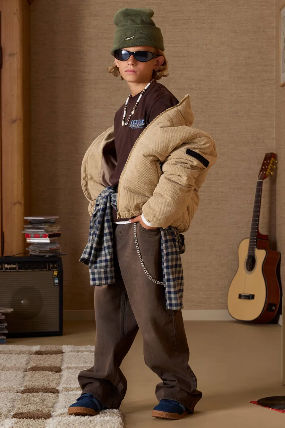 Retour Jeans winterjas beige