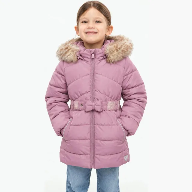 s.Oliver winterjas roze