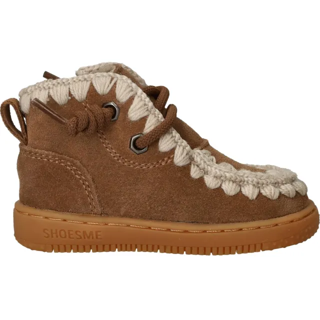 Shoesme veterboots cognac