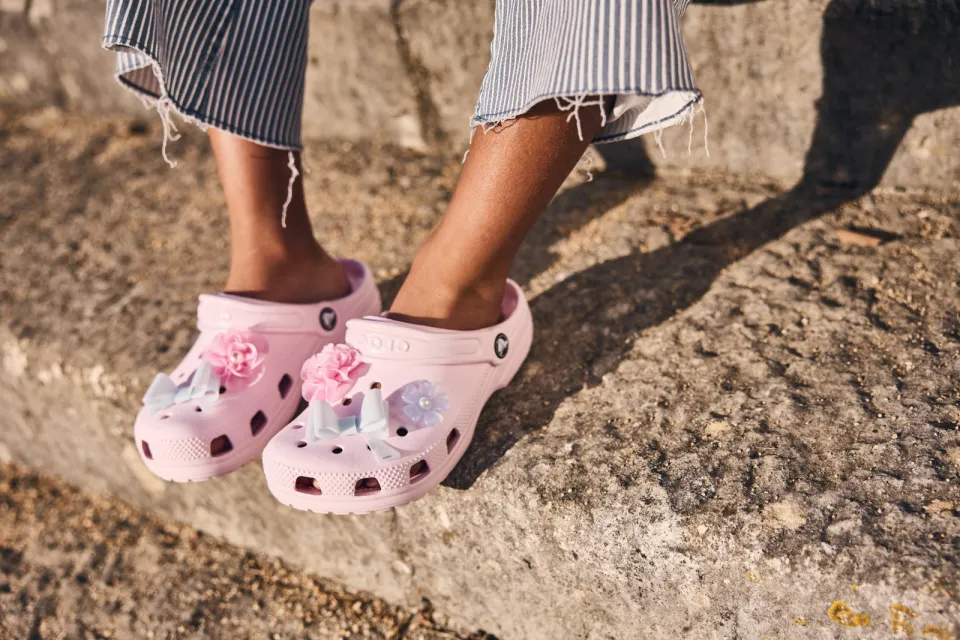 Crocs clogs lichtroze, foto 8