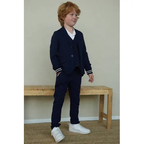 TYGO & vito regular broek donkerblauw