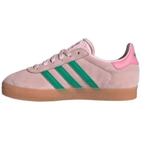 Adidas Originals Gazelle suède sneakers - roze/groen, foto 4