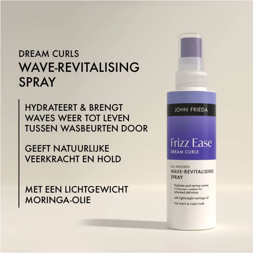 John Frieda Frizz Ease Dream Curls Oil Infused Waved Revival haarspray - 150 ml, foto 2