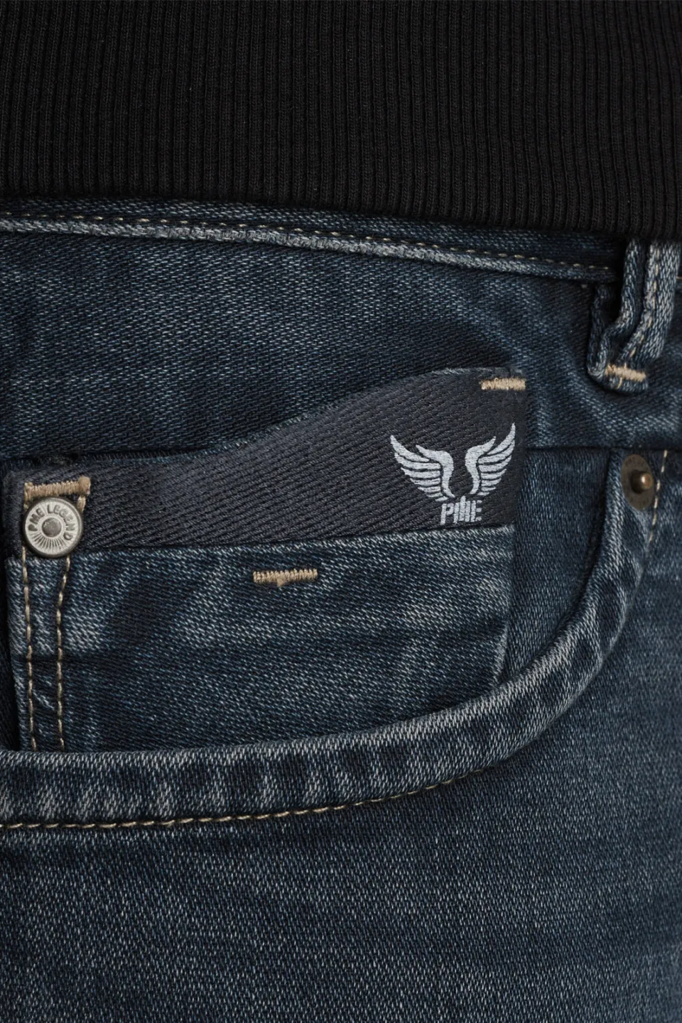 PME Legend COMMANDER 3.0 relaxed fit jeans grijsblauw, foto 6