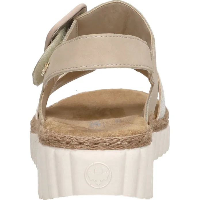 Rieker sandaal beige, foto 4
