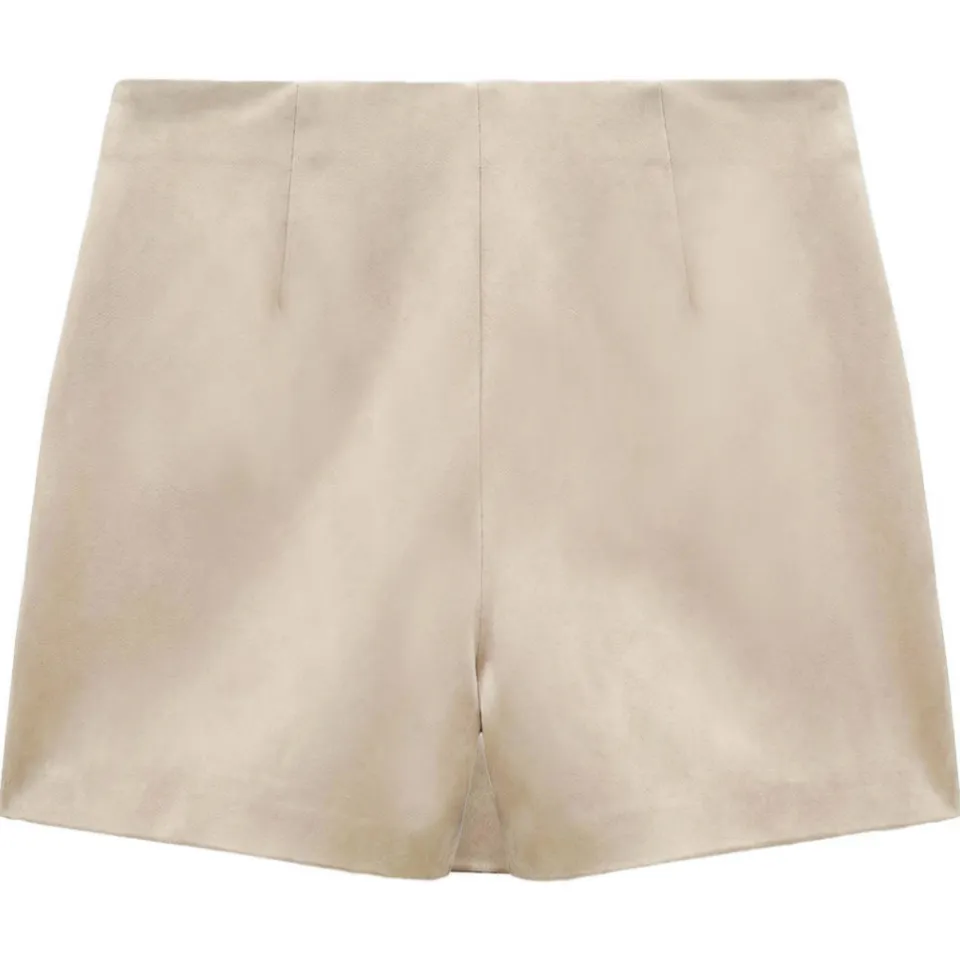 Nik & Nik suède skort beige, foto 3