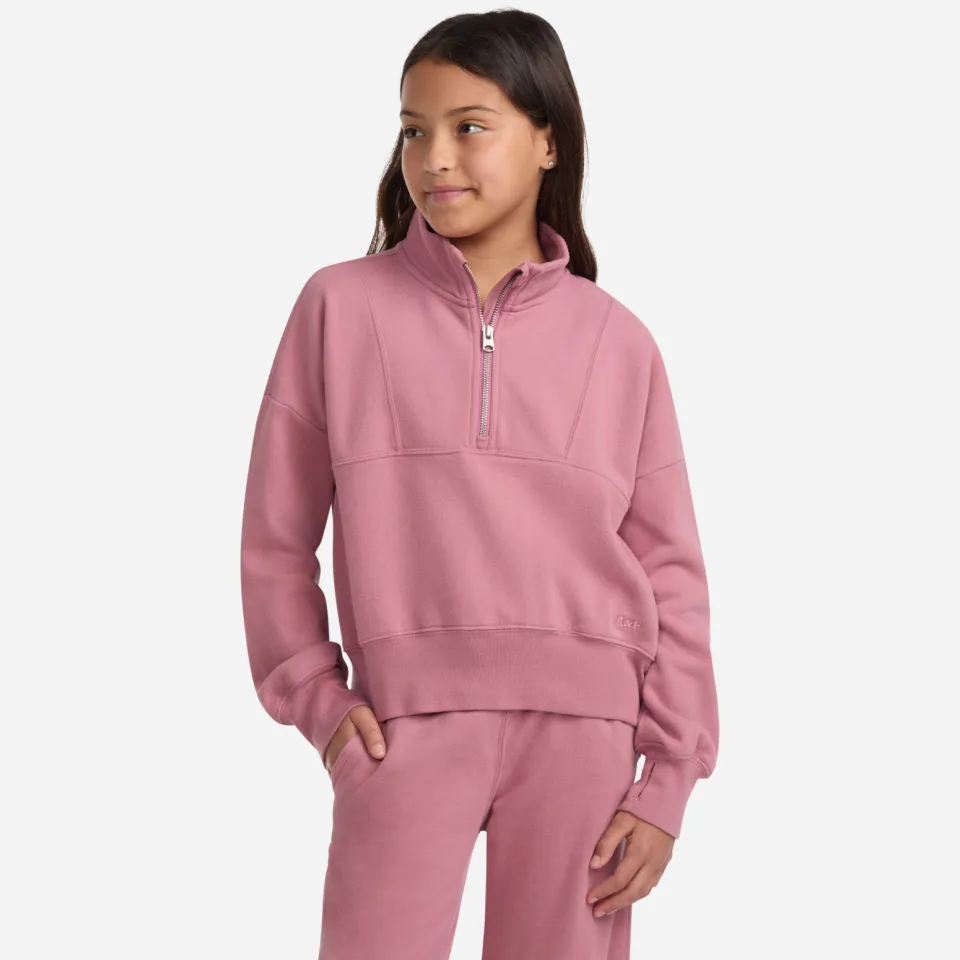 Abercrombie & Fitch fleecetrui roze, foto 2